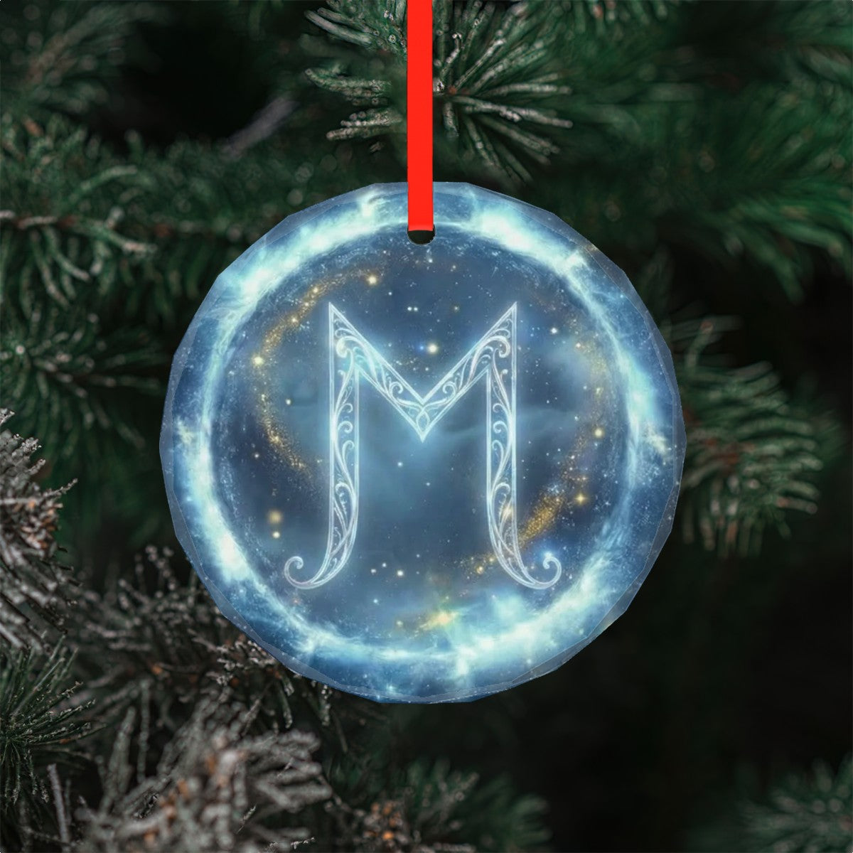 Ehwaz Schutzrune – Kristallglas-Anhänger (Celestial Futhark Collection)