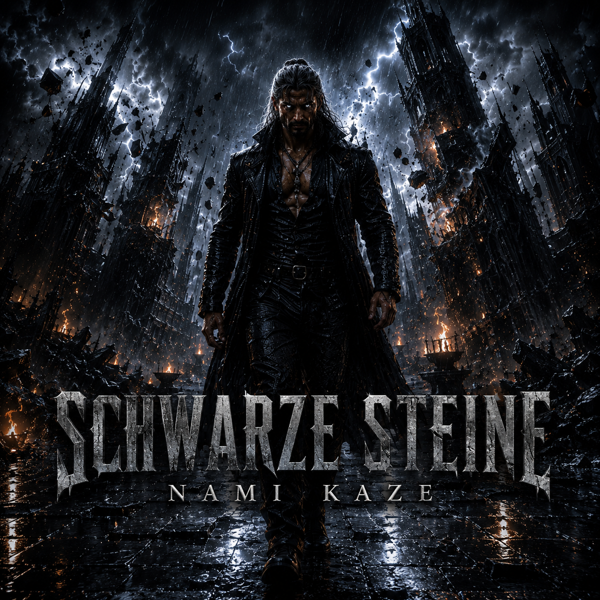 Schwarze Steine