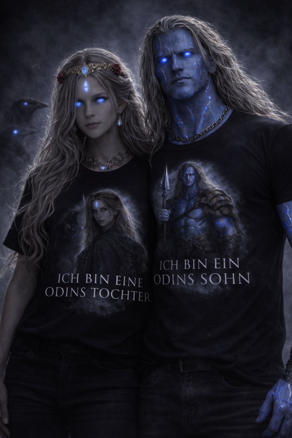 Ich bin eine Odins Tochter – Unisex T-Shirt