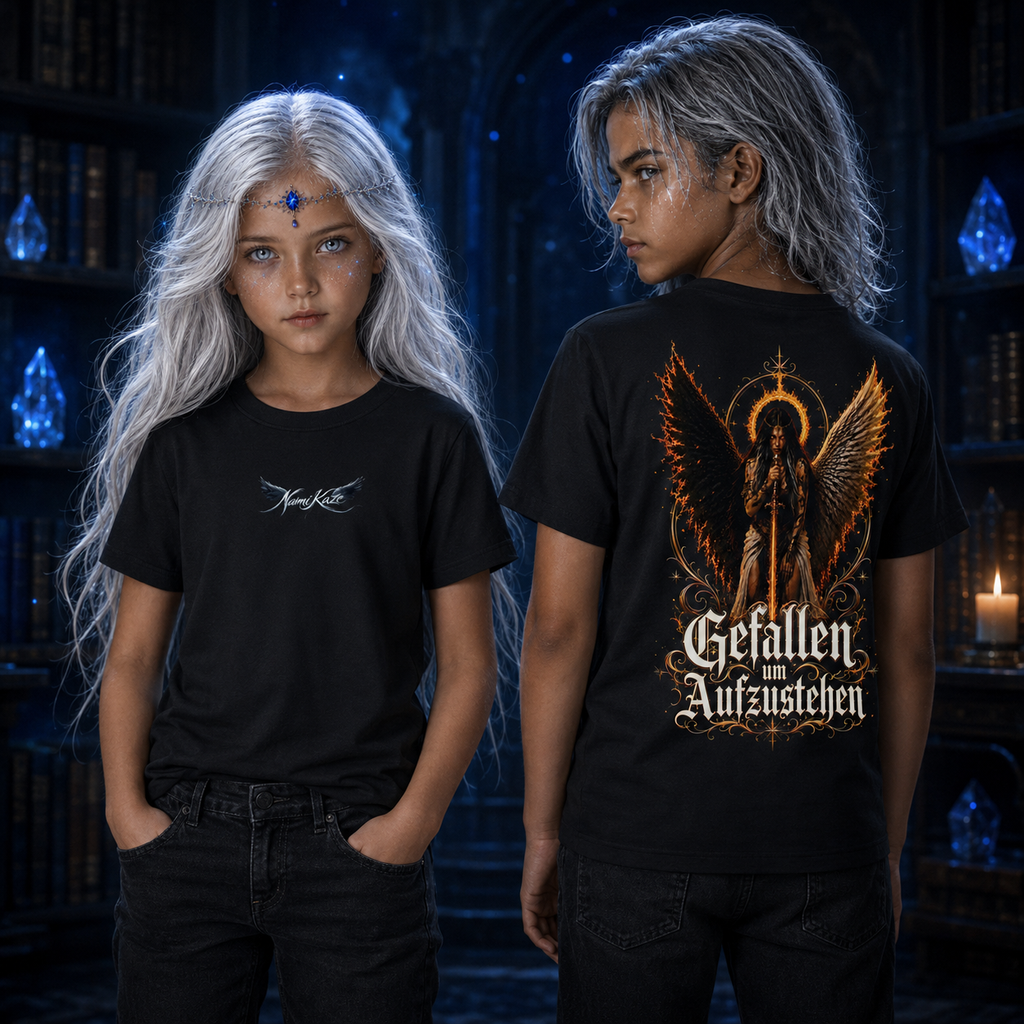 Nami Kaze | Gefallen um aufzustehen - Kids Organic Shirt