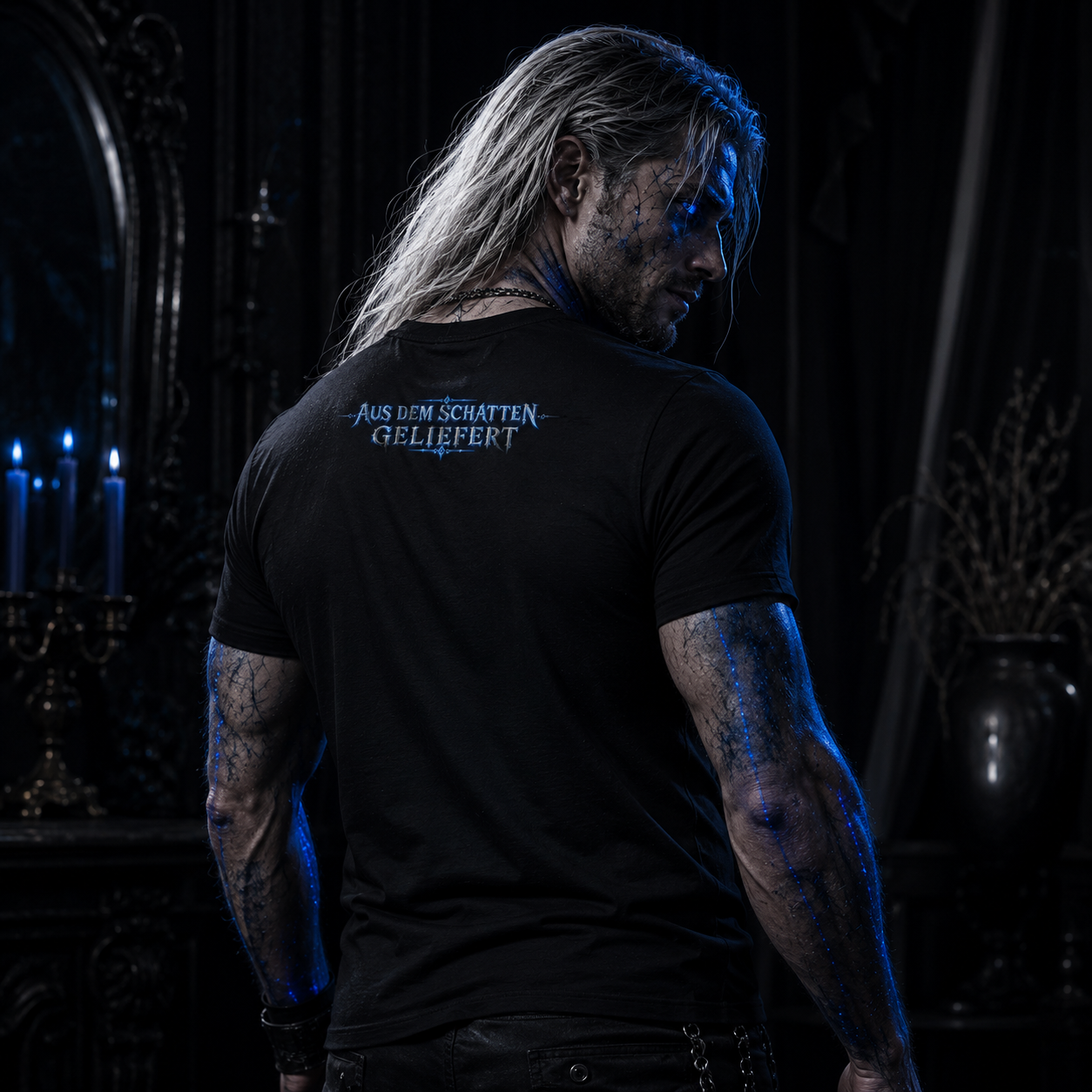 Veyr | Schattenkollektion - Herren V-Neck Shirt