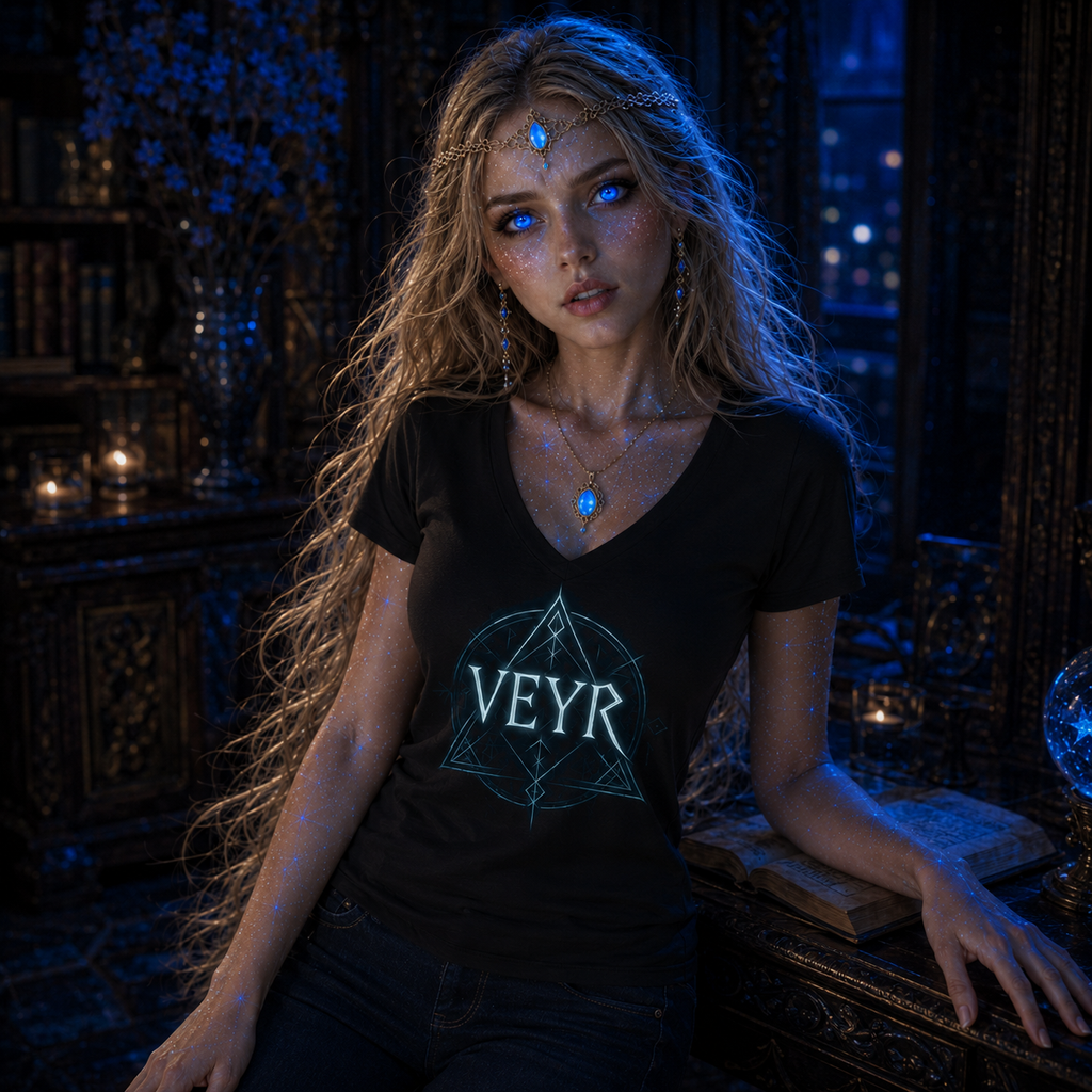 Veyr | Schattenkollektion – Damen V-Neck Shirt