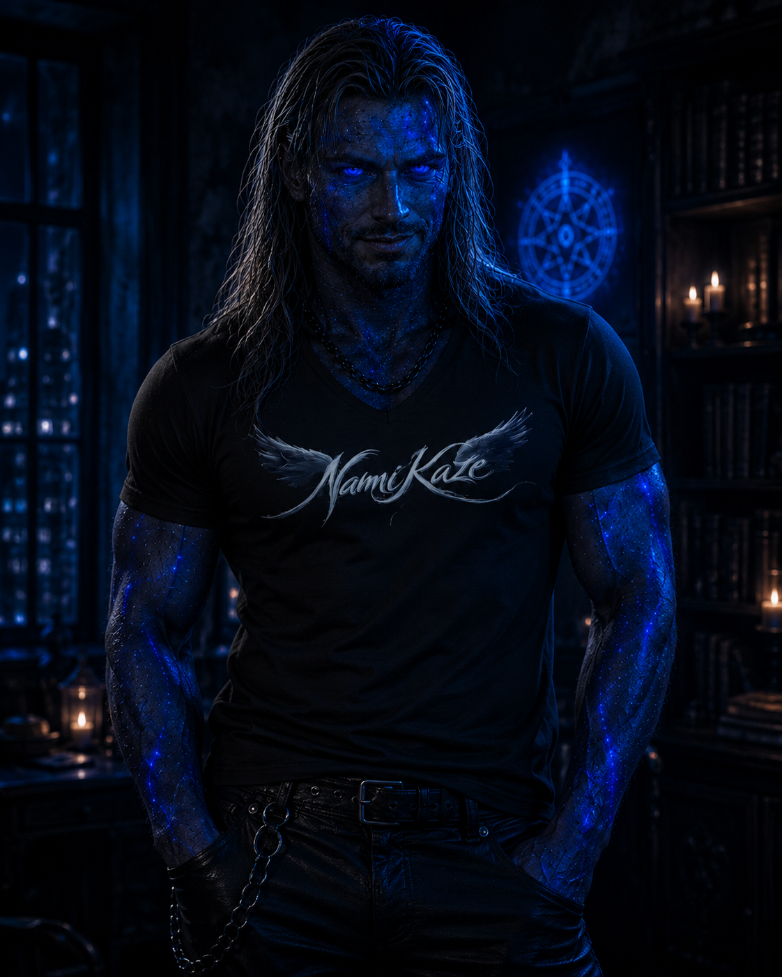Nami Kaze | Klangkollektion - Herren V-Neck Shirt