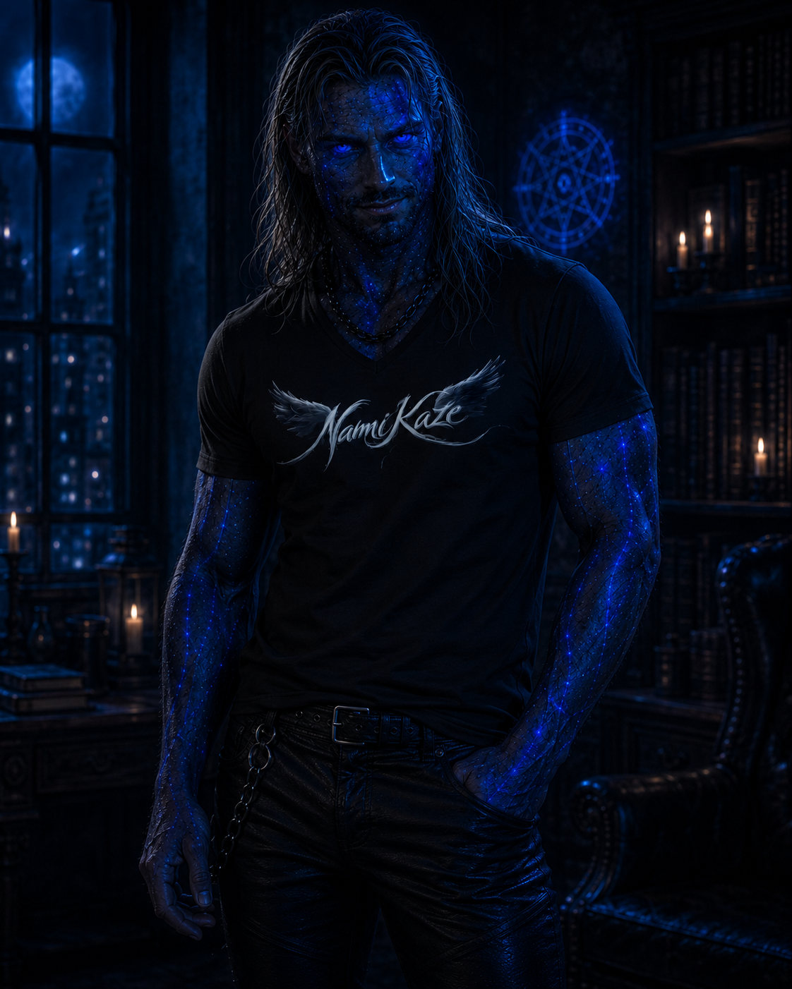 Nami Kaze | Klangkollektion - Herren V-Neck Shirt