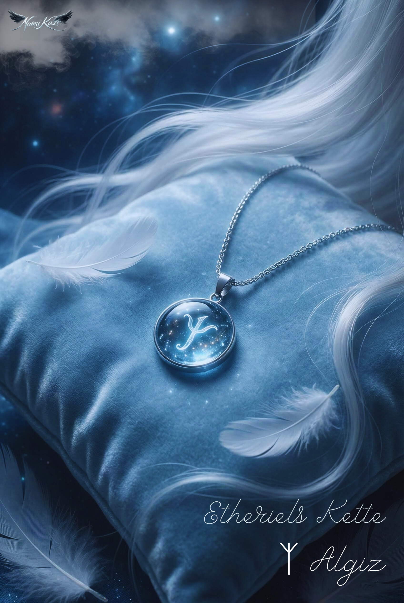 Etheriels Kette – Algiz –  (ᛉ) "Rune des Schutzes"