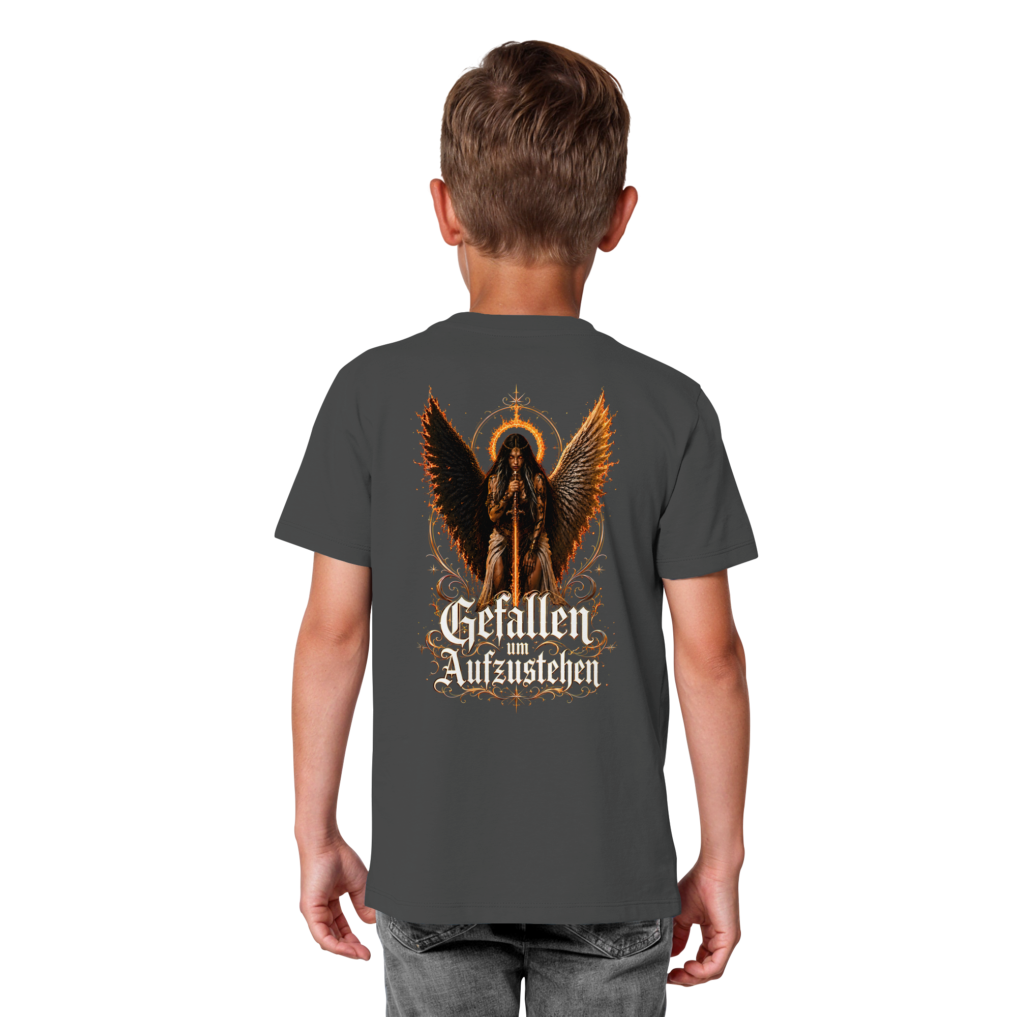 Nami Kaze | Gefallen um aufzustehen - Kids Organic Shirt