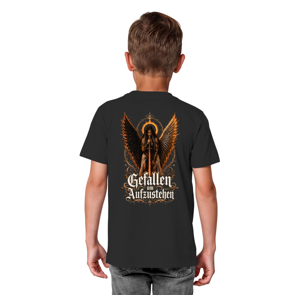Nami Kaze | Gefallen um aufzustehen - Kids Organic Shirt