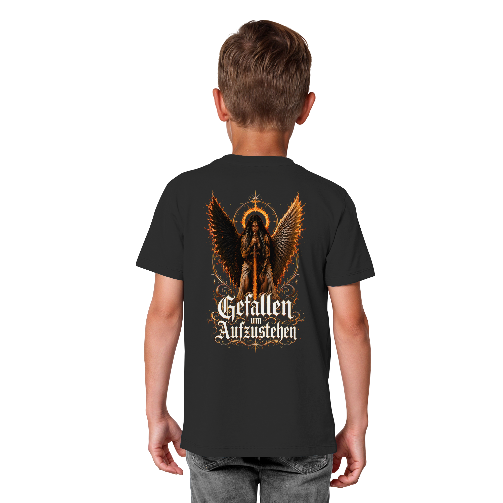 Nami Kaze | Gefallen um aufzustehen - Kids Organic Shirt