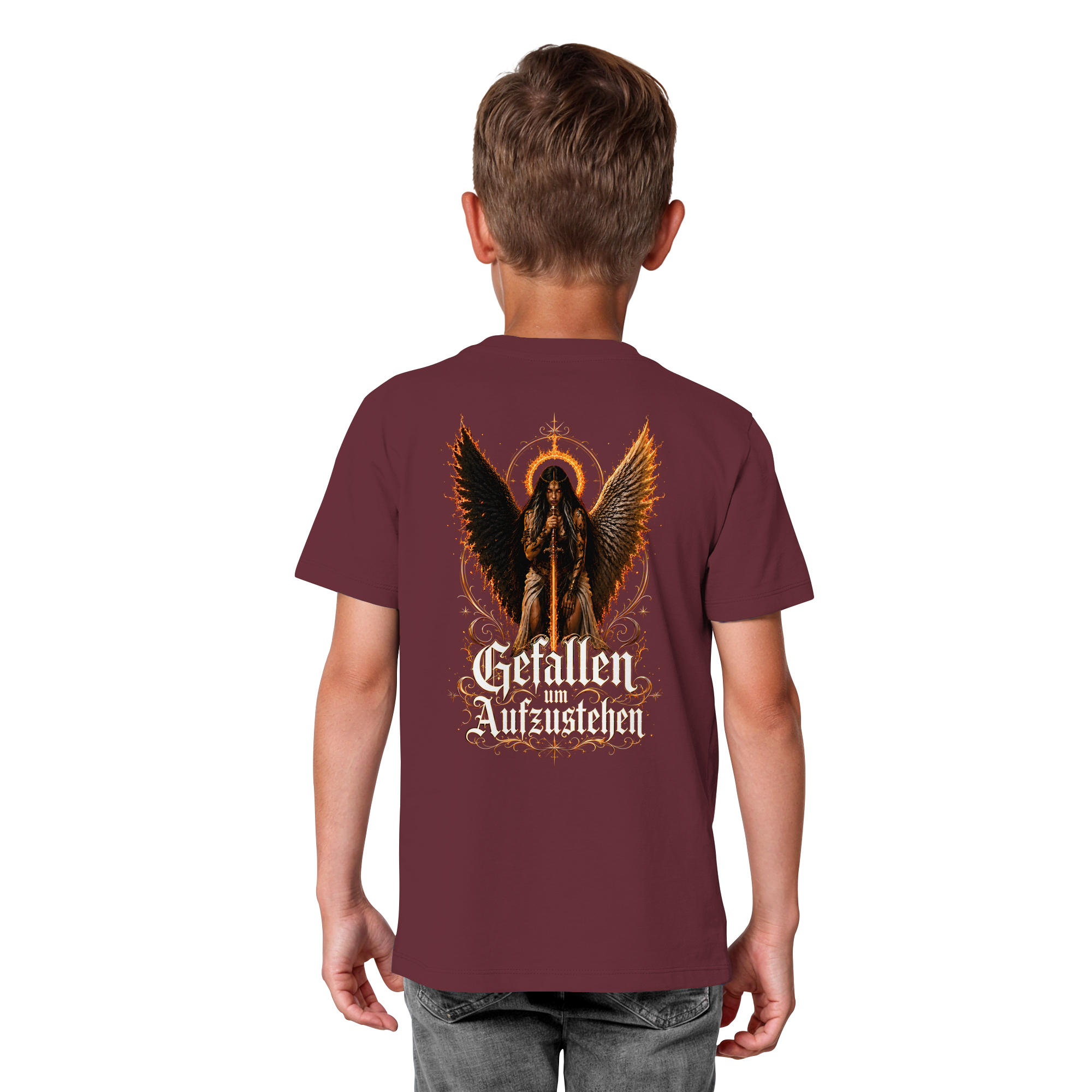 Nami Kaze | Gefallen um aufzustehen - Kids Organic Shirt