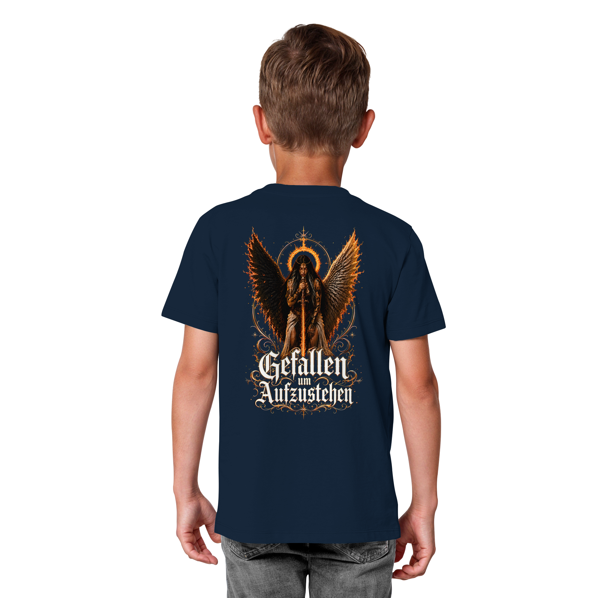 Nami Kaze | Gefallen um aufzustehen - Kids Organic Shirt