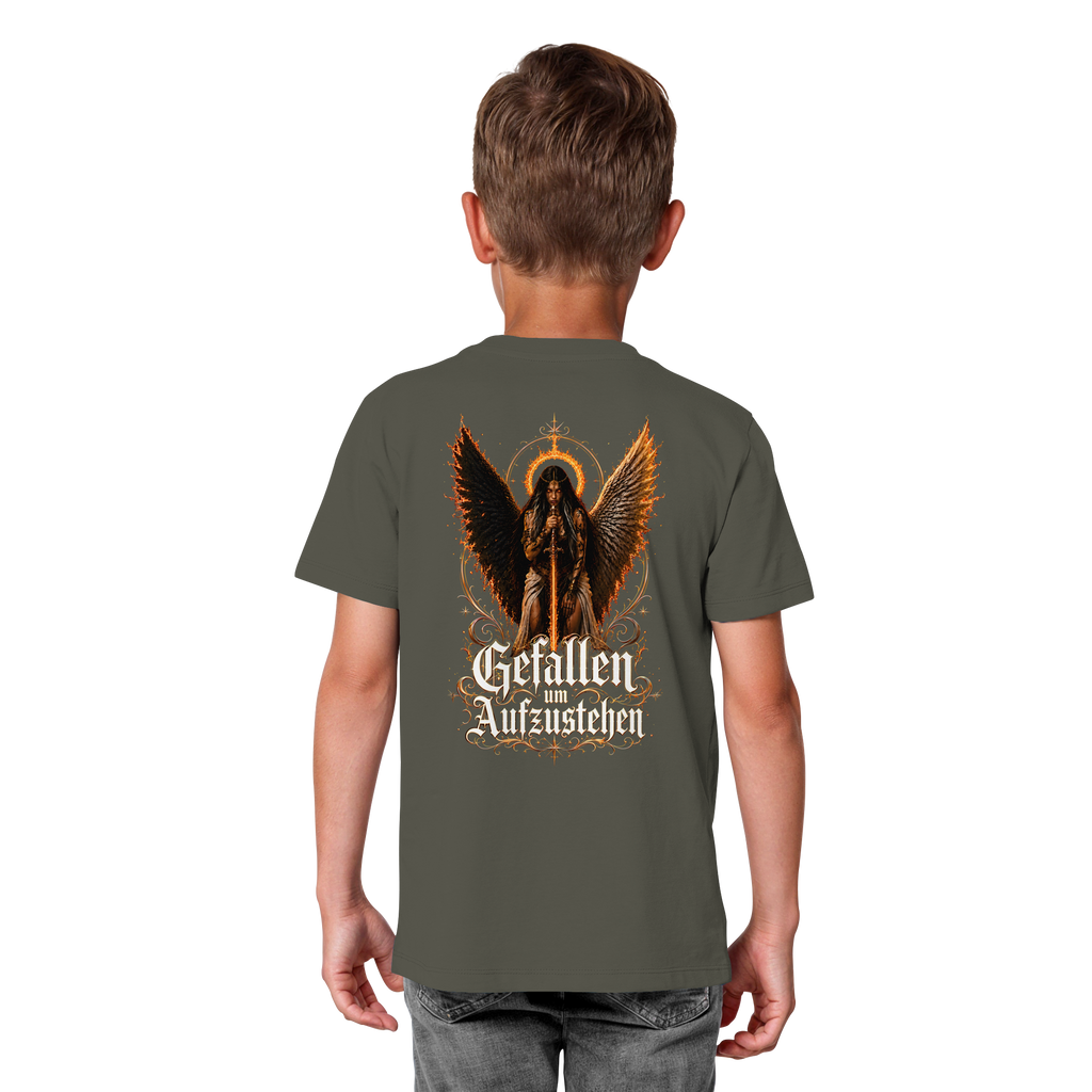 Nami Kaze | Gefallen um aufzustehen - Kids Organic Shirt