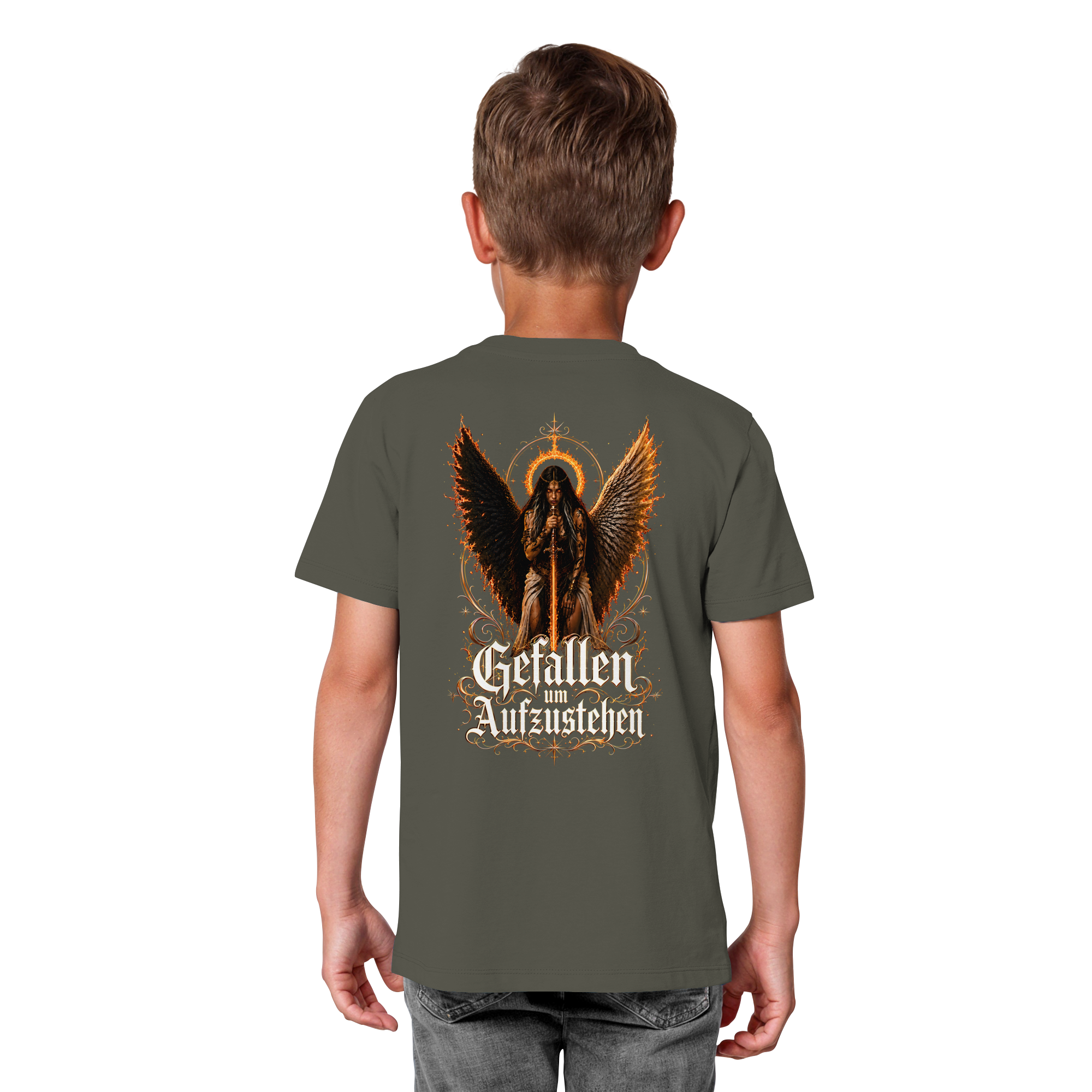 Nami Kaze | Gefallen um aufzustehen - Kids Organic Shirt