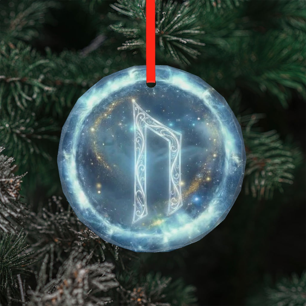 Uruz Schutzrune – Kristallglas-Anhänger (Celestial Futhark Collection)