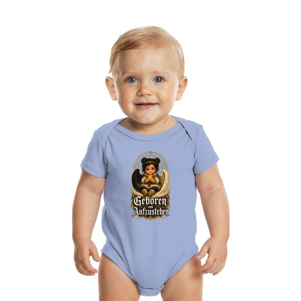 Nami Kaze Babybody | Geboren um Aufzustehen – Kleine Walküre Edition - Organic Baby Bodysuit