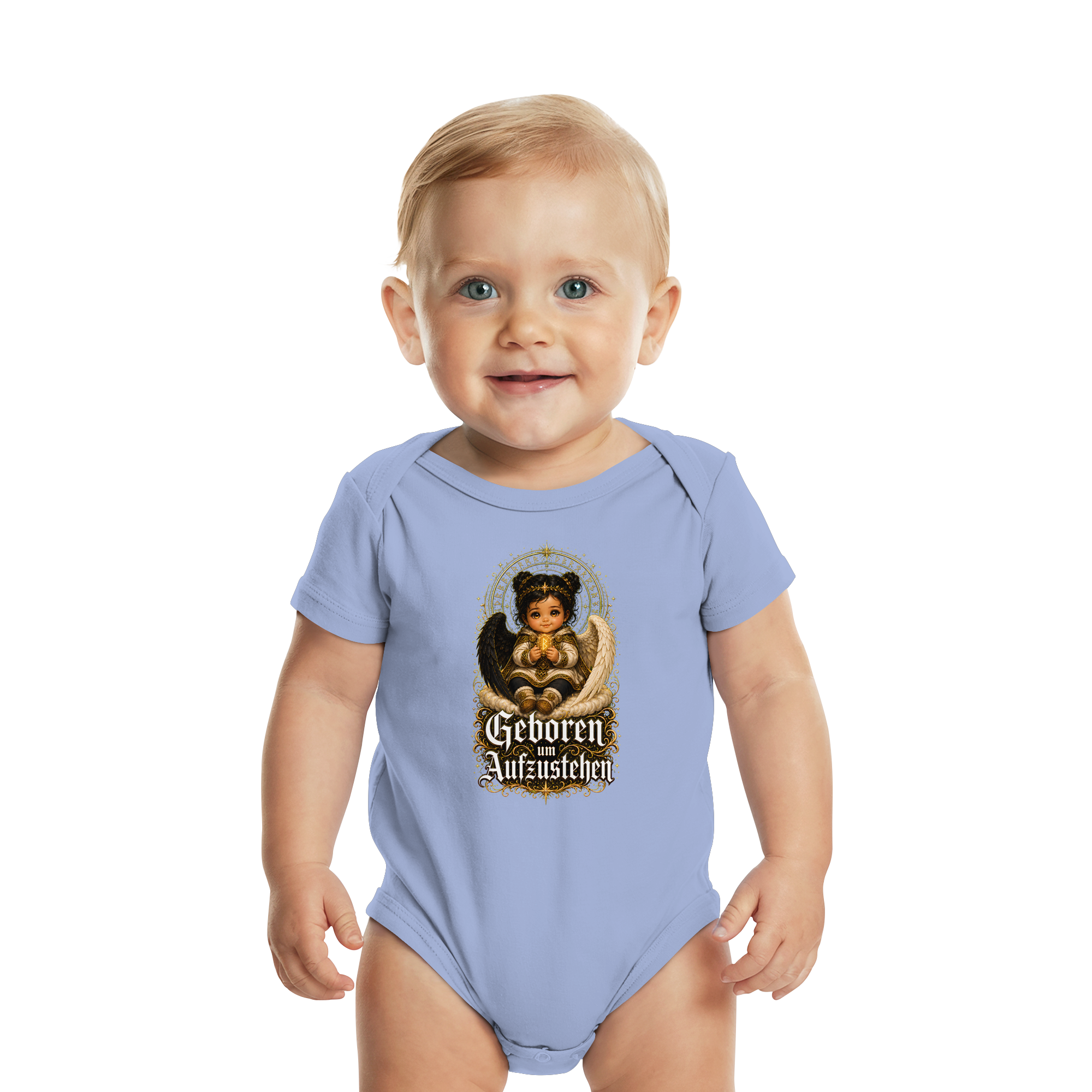 Nami Kaze Babybody | Geboren um Aufzustehen – Kleine Walküre Edition - Organic Baby Bodysuit